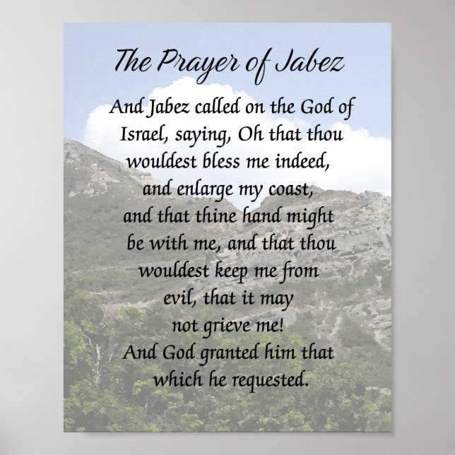 The Prayer of Jabez Poster (Front)