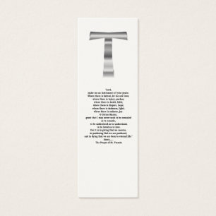 The Prayer of St. Francis - Bookmark