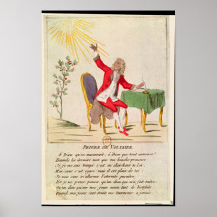 The Prayer of Voltaire Poster