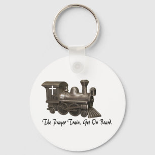 THE PRAYER TRAIN-KEYCHAIN KEY RING