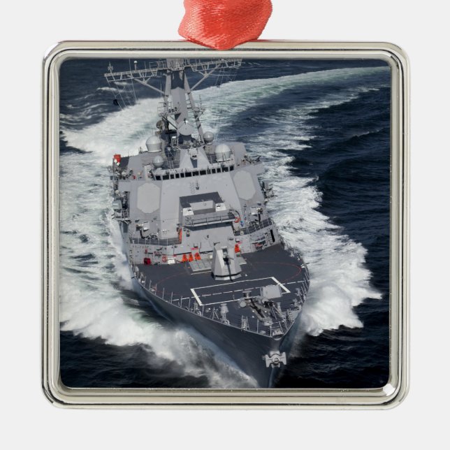 The Pre-Commissioning Unit Jason Dunham Metal Tree Decoration (Front)