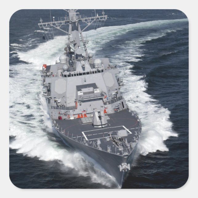 The Pre-Commissioning Unit Jason Dunham Square Sticker (Front)