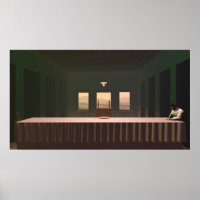 The Pre-last supper print poster