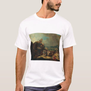 The Preaching of John the Baptist by Bartholomeus T-Shirt