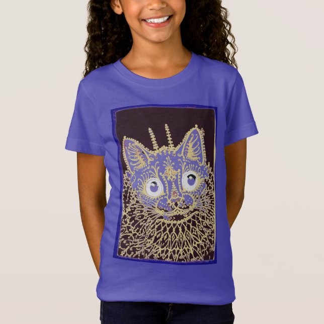 The Precious: A Cat in Gothic Style T-Shirt (Front)