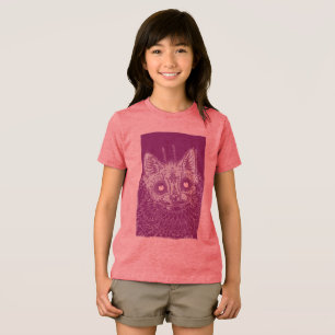 The Precious: A Cat in Gothic Style Tri-Blend Shirt