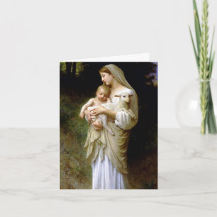 The Precious Lamb of God - w/message Holiday Card