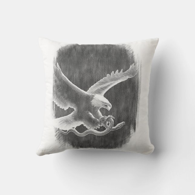 The Predator and the Prey"  Cushion (Back)