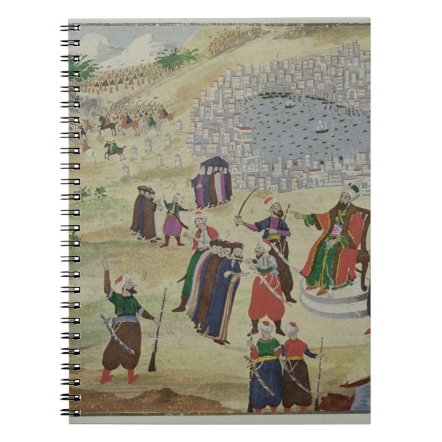 The predicted Fall of Constantinople, from the Pic Notebook (Front)
