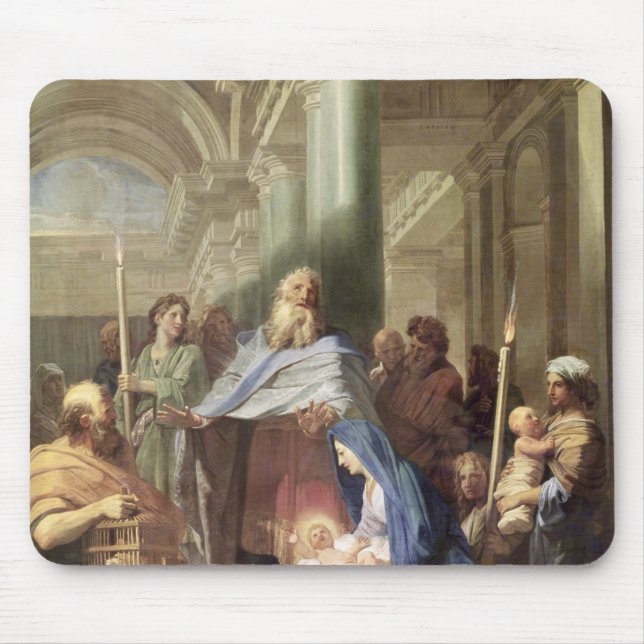 The Presentation in the Temple, 1692 Mouse Mat (Front)
