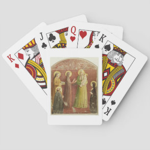 The Presentation in the Temple, from a series of p Playing Cards