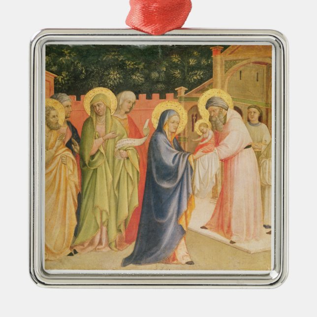 The Presentation in the Temple Metal Tree Decoration (Front)