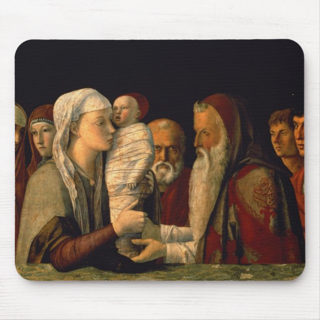 The Presentation of Jesus in the Temple Mouse Mat (Front)
