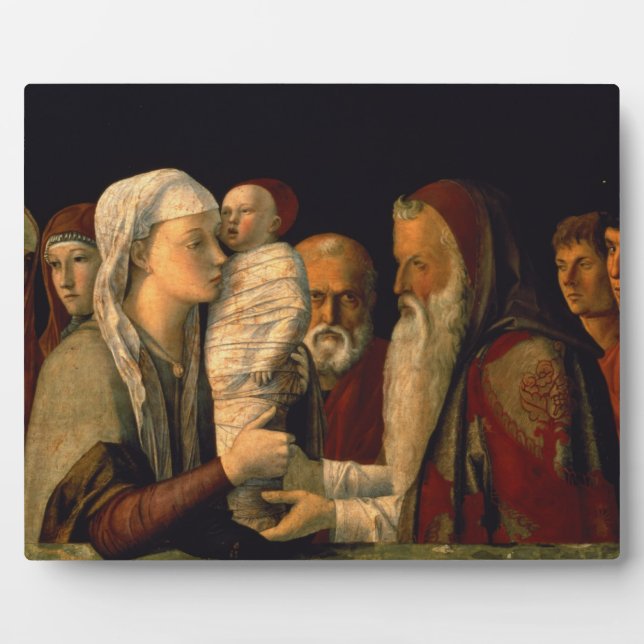 The Presentation of Jesus in the Temple Plaque (Front)