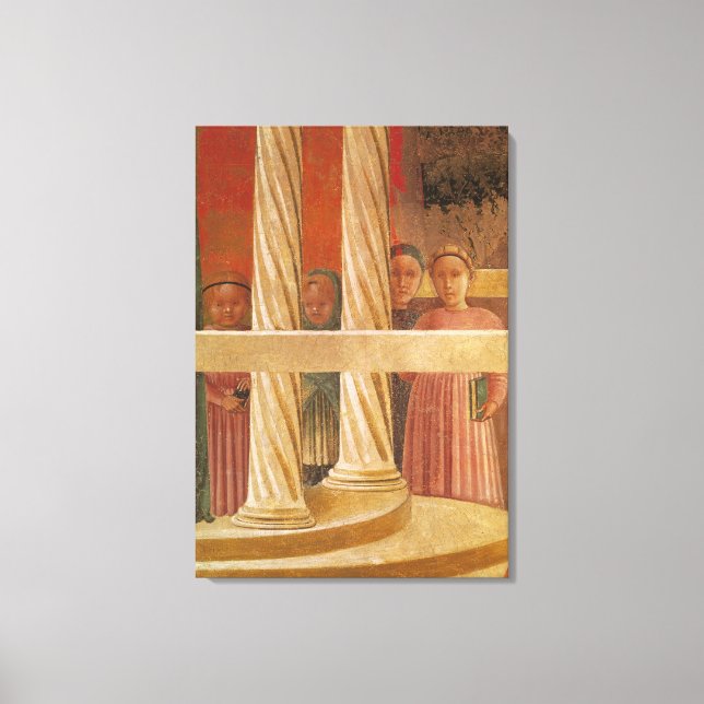 The Presentation of Mary in the Temple, 1433-34 Canvas Print (Front)