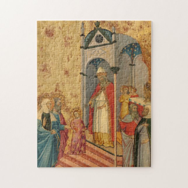 The Presentation of the Virgin Andrea di Bartolo Jigsaw Puzzle (Vertical)