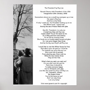 The President by Roy Lee Poster Poem by sunbecker