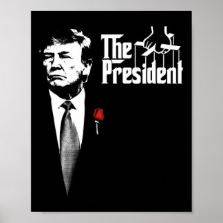The President Donald Trump Movie Poster Trending M