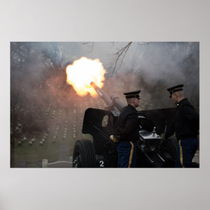The Presidential Salute Battery Poster