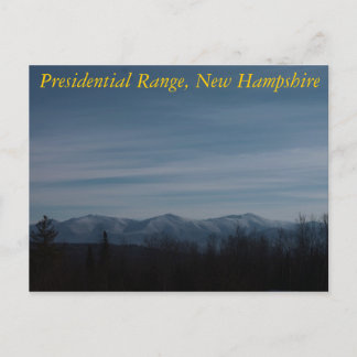 The Presidentials Postcard
