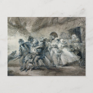 The Press-gang Postcard