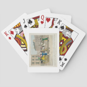 The Pressing Invitation, from 'Fashionable Bores, Playing Cards
