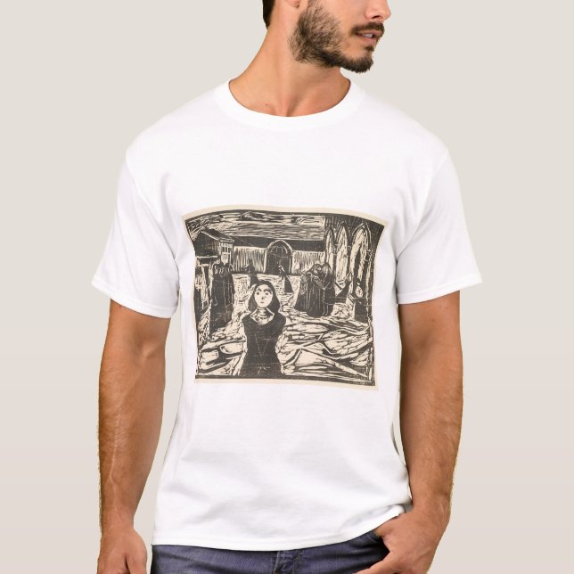 The Pretenders, the Last Hour by Edvard Munch T-Shirt (Front)
