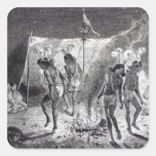 The 'Pretty House' and Dance Square Sticker