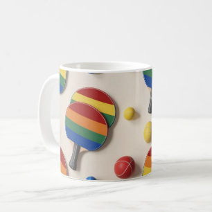 The Pride Ping Pong Coffee Mug