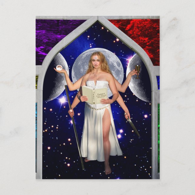 The Priestess Tarot Card Art (Front)