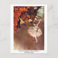 The Prima Ballerina (Rosita Mauri) By Edgar Degas
