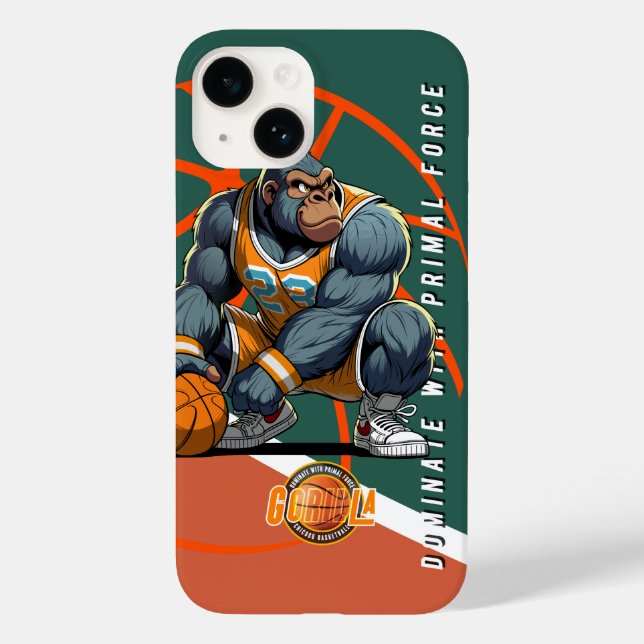 The Primal force of Basketball |  Case-Mate iPhone Case (Back)