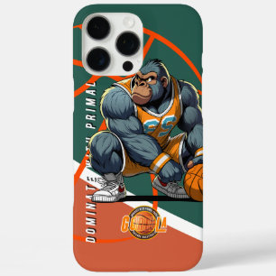 The Primal force of Basketball iPhone 16 Pro Max Case