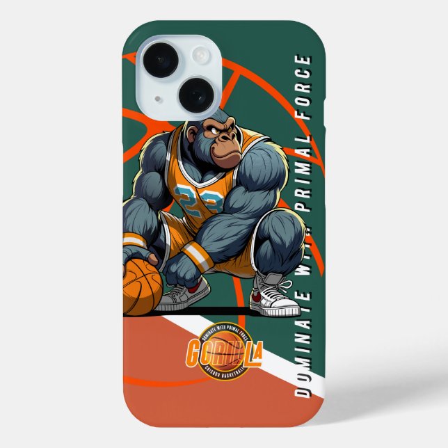 The Primal force of Basketball |  Case-Mate iPhone Case (Back)