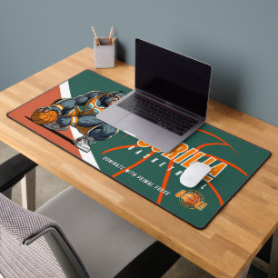 The Primal force of Basketball Desk Mat