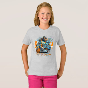 The Primal force of Basketball   Kids T-Shirt