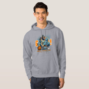 The Primal force of Basketball   Men Hoodie