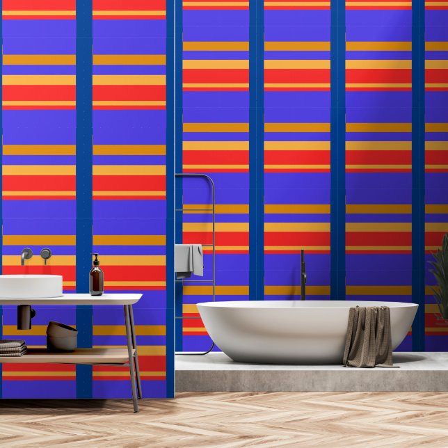  The Primary Colours  Wallpaper (Bathroom)