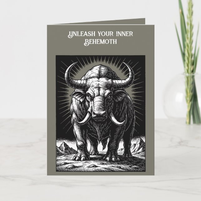 The Primordial Beast Behemoth Card (Front)
