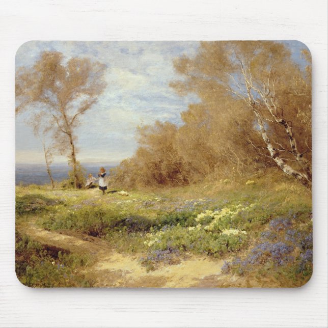 The Primrose Gatherers Mouse Mat (Front)