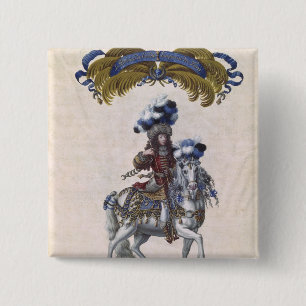 The Prince of Conde 15 Cm Square Badge