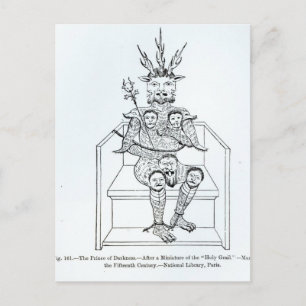 The Prince of Darkness Postcard