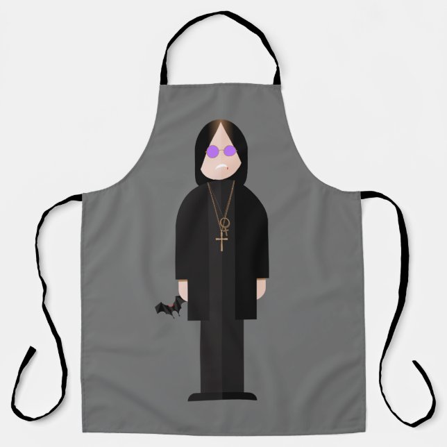 The Prince of Darkness – Rock Legend Apron (Front)