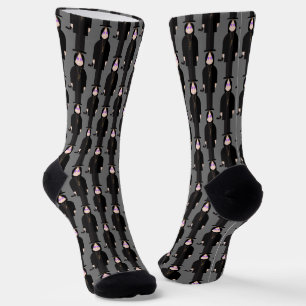 The Prince of Darkness – Rock Legend Pattern Crew Socks
