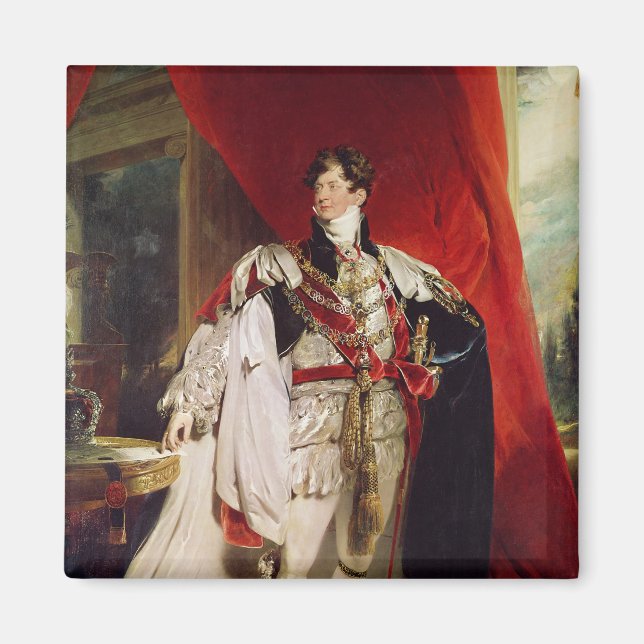 The Prince Regent, later George IV Magnet (Front)
