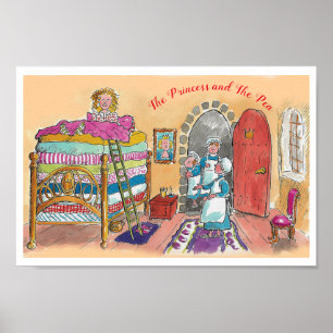 The Princess and The Pea Poster