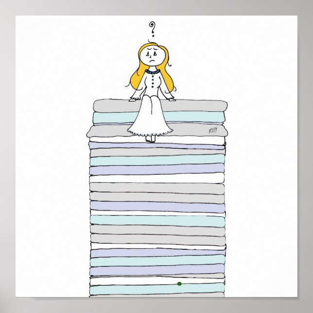 The Princess and The Pea Poster (Front)