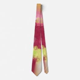 The Princess Bride - Rose Yellow Pink Orange Green Tie