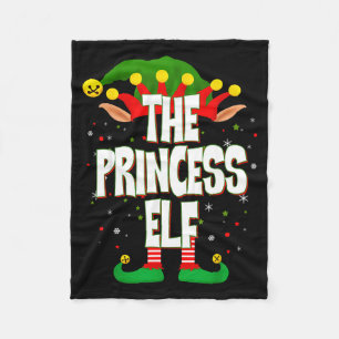 The Princess Elf Christmas Fleece Blanket