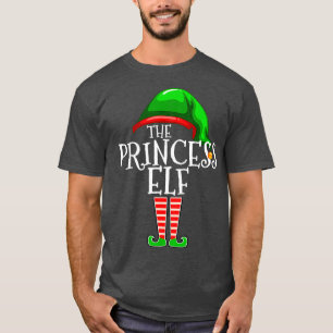 The Princess Elf Group Matching Family Christmas T-Shirt